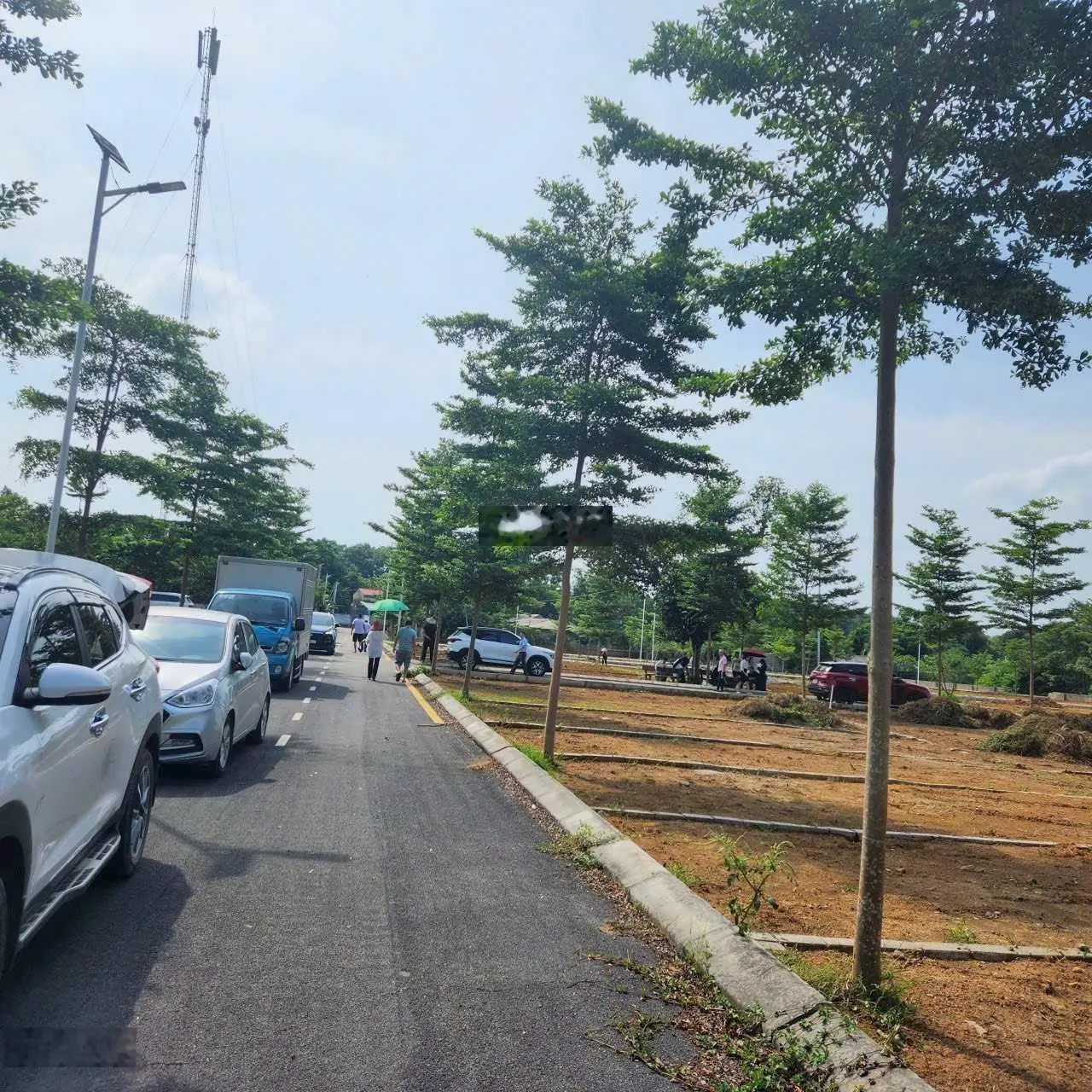 Bán 62,4m2 đất thổ cư hai mặt tiền tại Hòa Lạc
