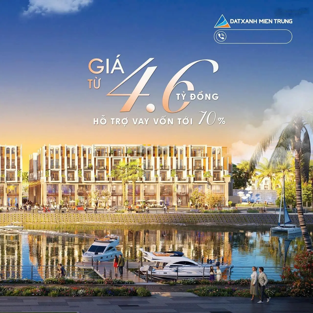 Bán Shophouse 5PN, 5WC ở Solera Quy Nhơn, 4,6 tỷ, 92,5m2