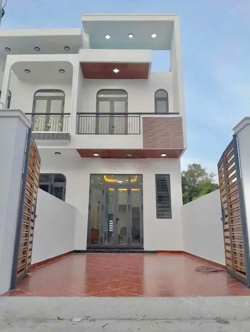 Bán nhà mặt tiền đường Đinh Đức Thiện, Bình Chánh 75m2, tiện ích đầy đủ đang cho thuê 7tr/tháng SHR