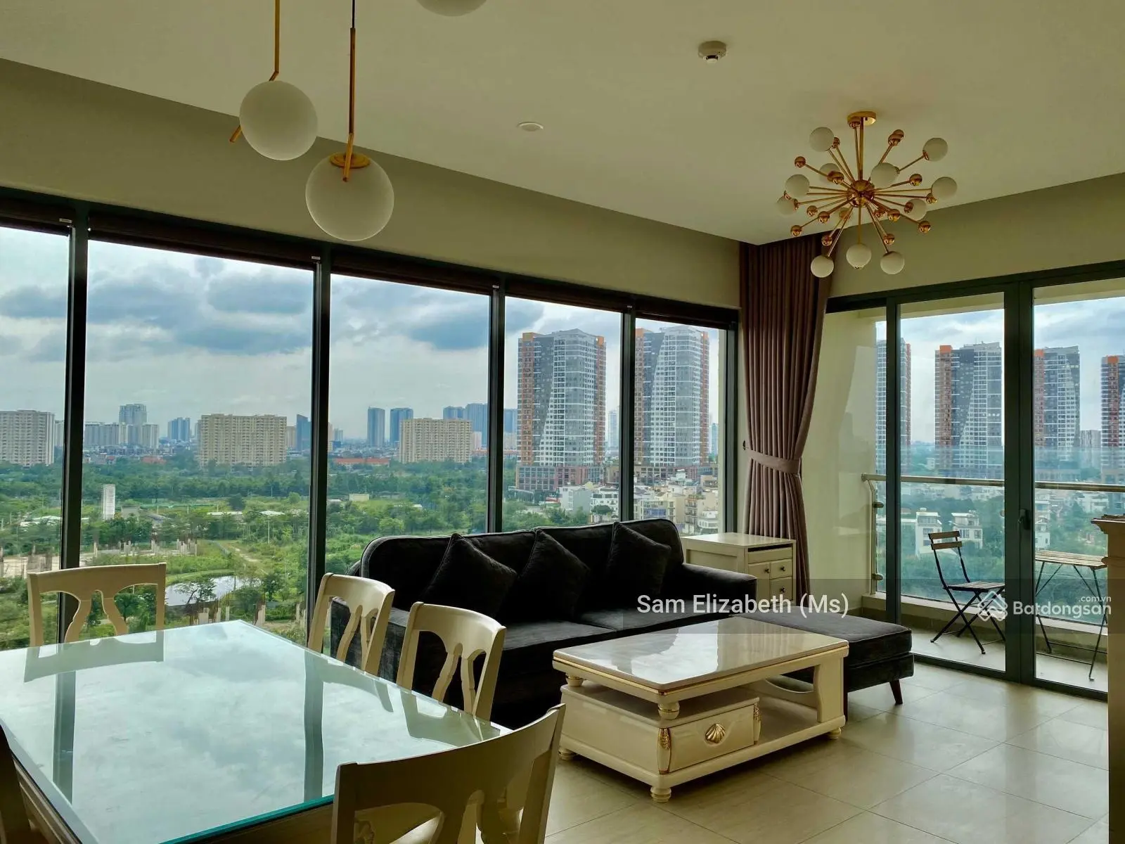 Ở đây sưu tầm toàn nhà đẹp - 3 phòng ngủ - 118m2 - lầu cao view sông + SG LM81, giá thật 12 tỷ