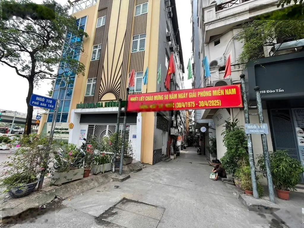Căn hot bán nhà ngõ 118 đào tấn phân lô vip ô tô vào