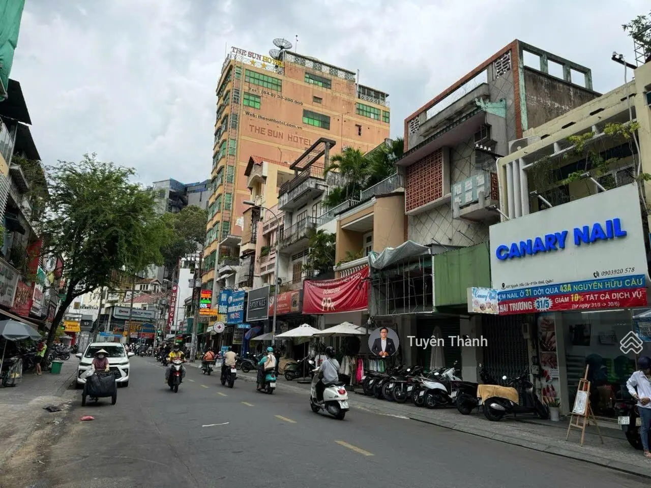 Bán nhà mặt tiền ngang 6m, nở hậu 7m, vỉa hè 3m, 148m2 đất, ngay Chợ và Nhà thờ, tiện KD đa ngành