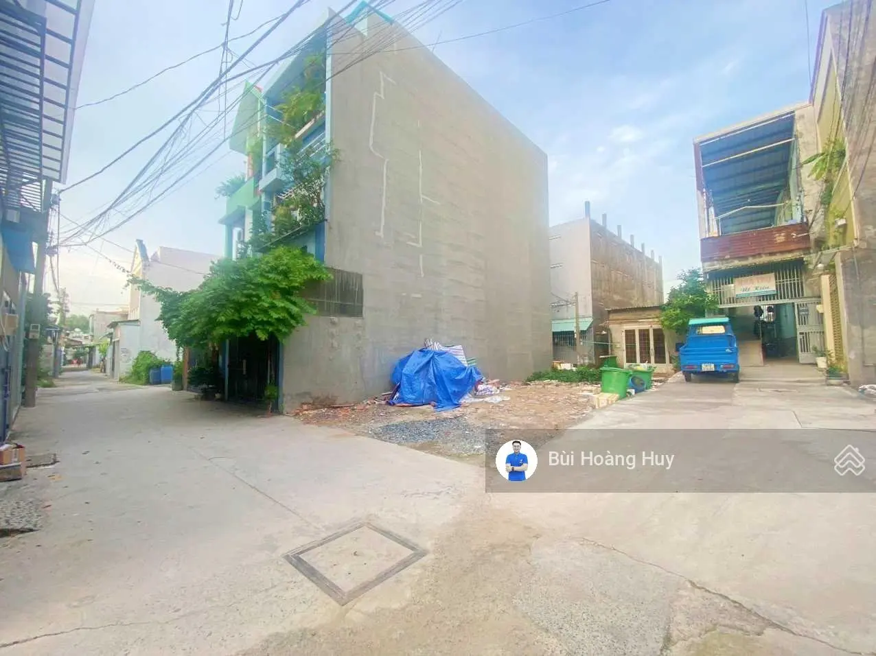 Bán gấp đất góc 2 mặt tiền ngay Cân Nhơn Hòa, đối diện cổng Vạn Phúc City, ngang 5.8m, đường ô tô