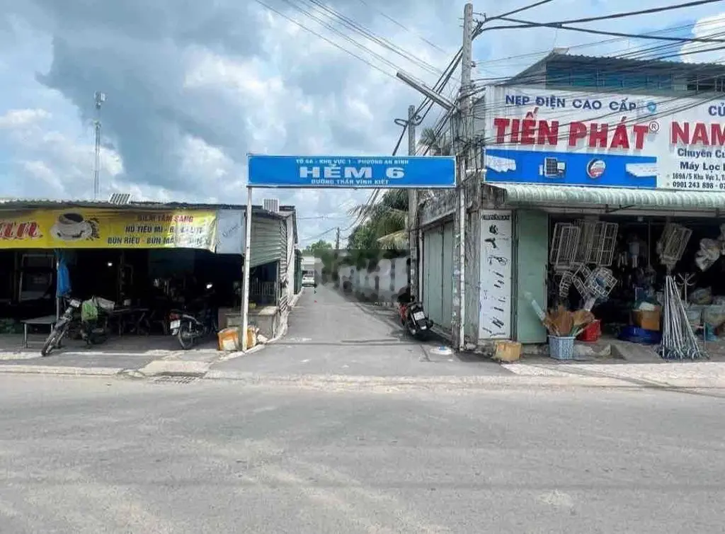 Bán đất hẻm 6 đường trần vĩnh kiết cần thơ, tặng 10 phòng trọ đang ful