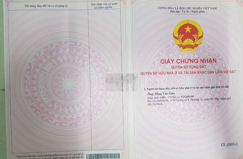 Bán đất 250 triệu, diện tích 100m2 thổ cư tại 830, Xã Tân Tập. Đường bê tông xe máy