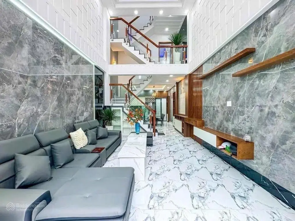 Bán nhà mới 3 tầng Huỳnh Tấn Phát, 4.1x13m, gần liền kề Phú Mỹ Hưng, 5.x tỷ