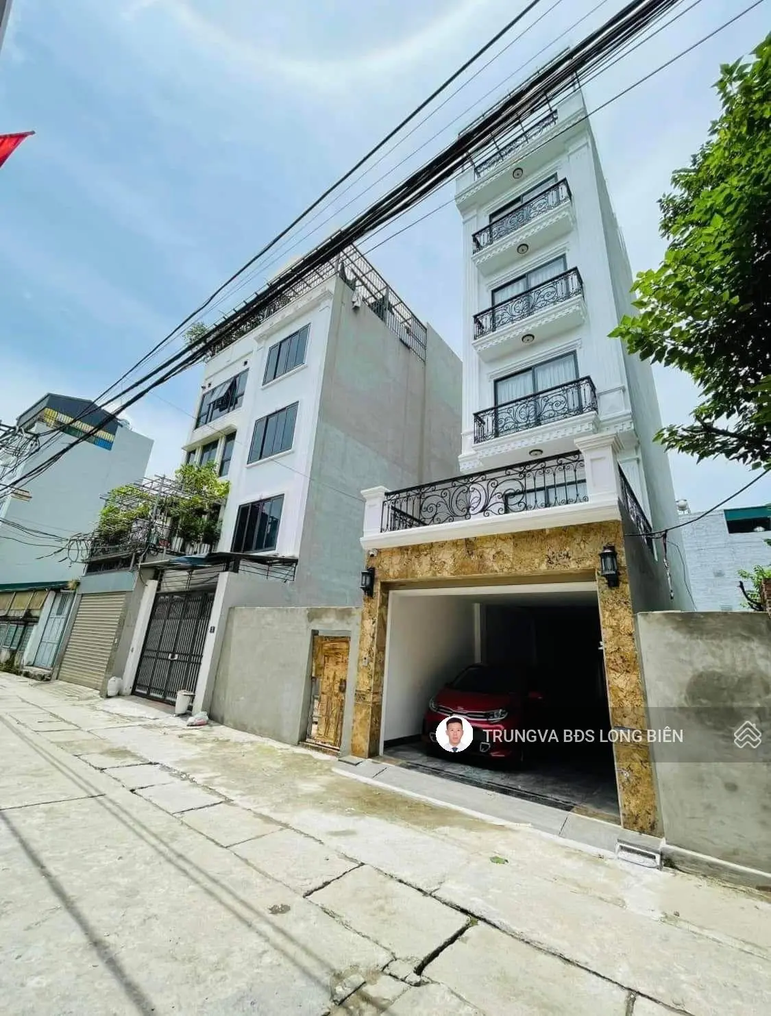 Bán nhà Aeon Mall Cổ Linh 57m2 X 6 tầng ô tô tránh ngõ thông thang máy gara ô tô
