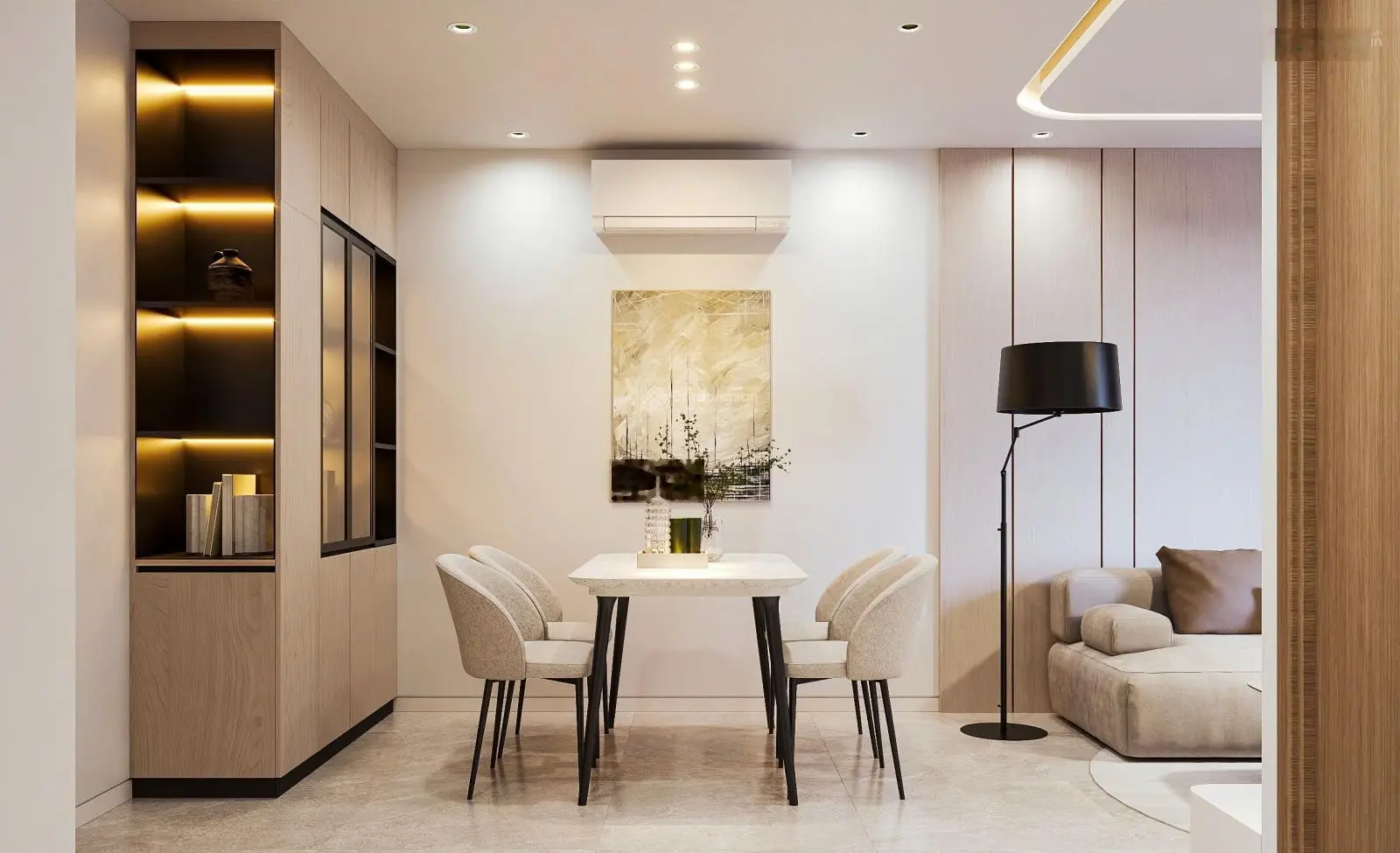 Bán căn hộ 2PN tại Stella Mega City, giá ưu đãi 1,4 tỷ VND, diện tích 52m2
