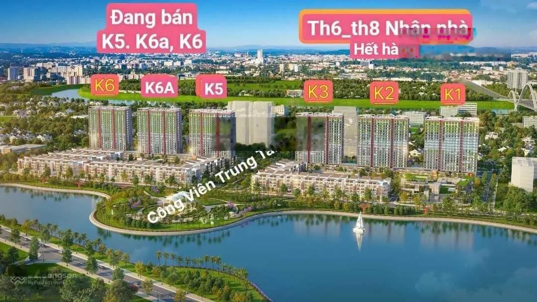 Cập nhật giá căn 2PN+2VS tốt nhất tại Khai Sơn City - chỉ 10% kí hợp đồng trực tiếp CĐT - vay LS 0%