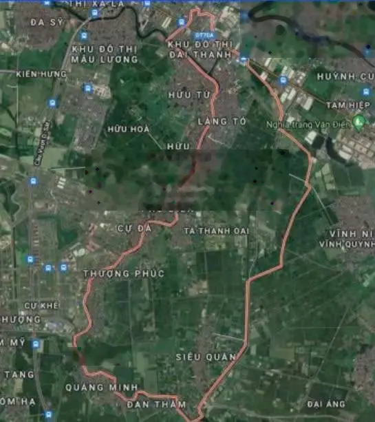 Bán 4 Nhà đất tại thôn Siêu Quần, xã Tả Thanh Oai, Thanh Trì - giá từ 280 triệu