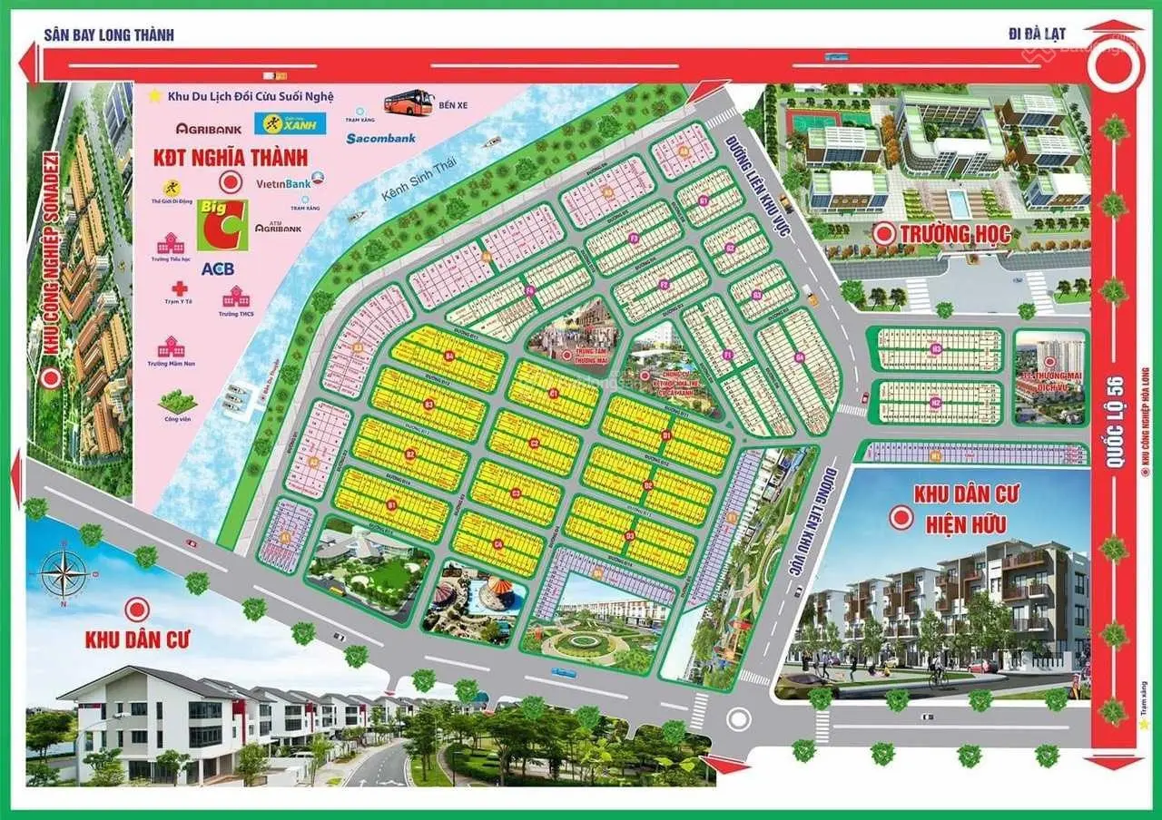 Mua bán nhanh đất dự án Lan Anh 2, Lan Anh 5, Lan Anh 1 Xã Hoà Long, TP Bà Rịa. LH: 0939 751 ***