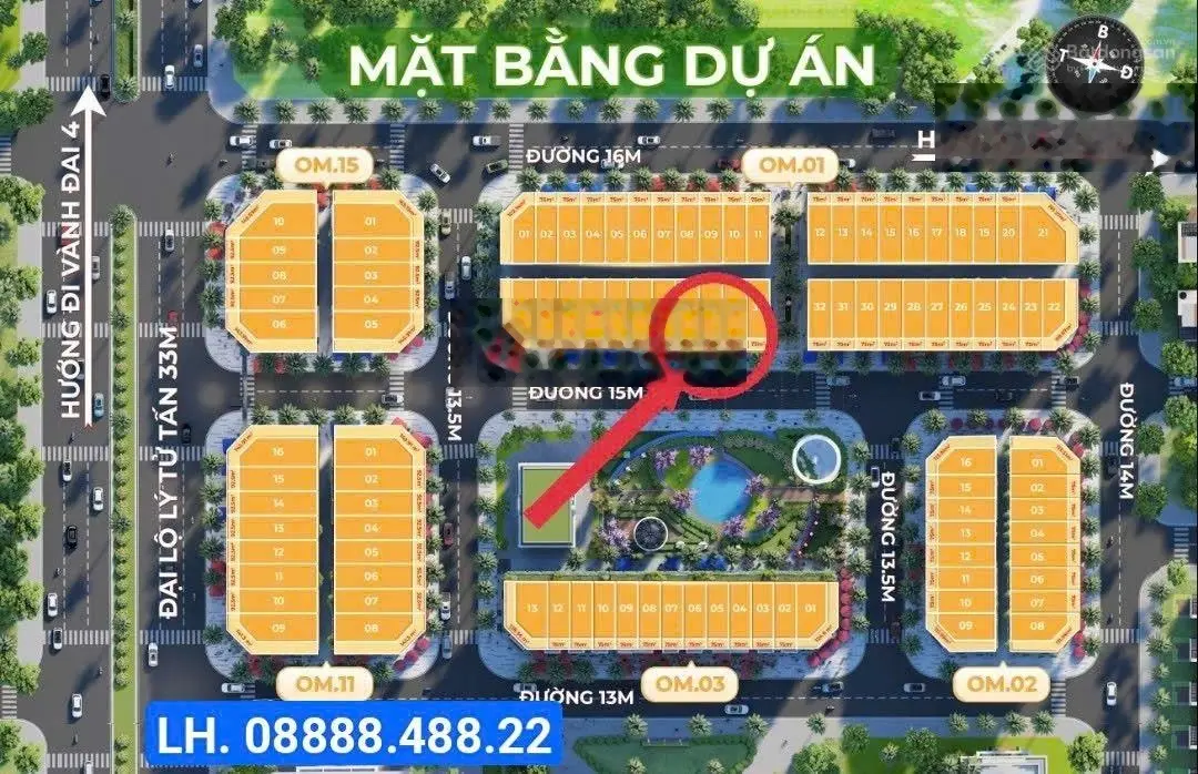 Cần bán nhanh suất ngoại giao, vào tên trực tiếp đối diện công viên, vườn hoa, đi thẳng DA Minh An