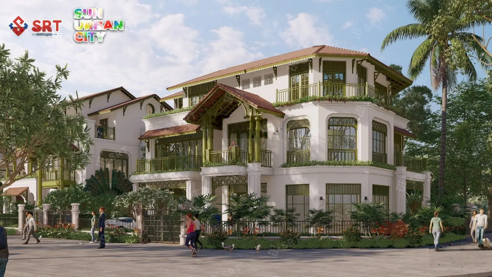 Hàng hiếm Sun Urban City biệt thự VIP nhất trục kinh tế đêm 3x tỷ sẵn nhà sẵn sổ CK cao, 0829 824 ***