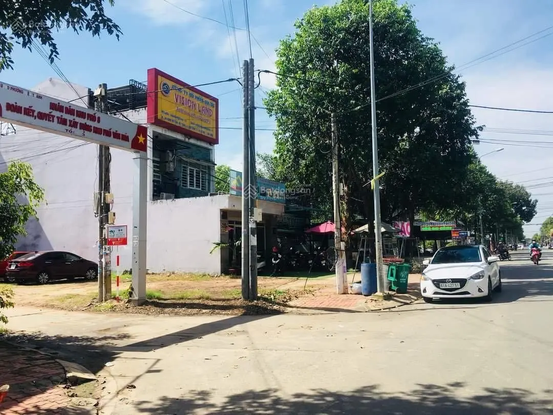 Bán lô góc 2 mặt tiền đường Trương Định (Hoàng Hoa Thám cũ) ngay cổng Khu Hiệp Thành 2