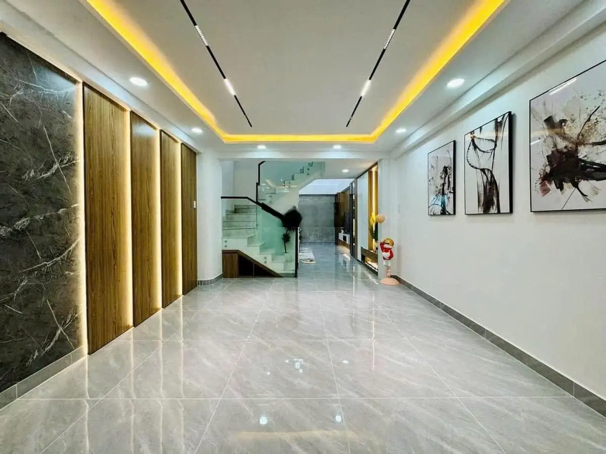 Giá siêu rẻ quận 7, đường bùi văn ba, chỉ 3 tỷ 550 - dt50m2, kc-5 lầu, nhà đẹp - sổ sẵn - hoàn công