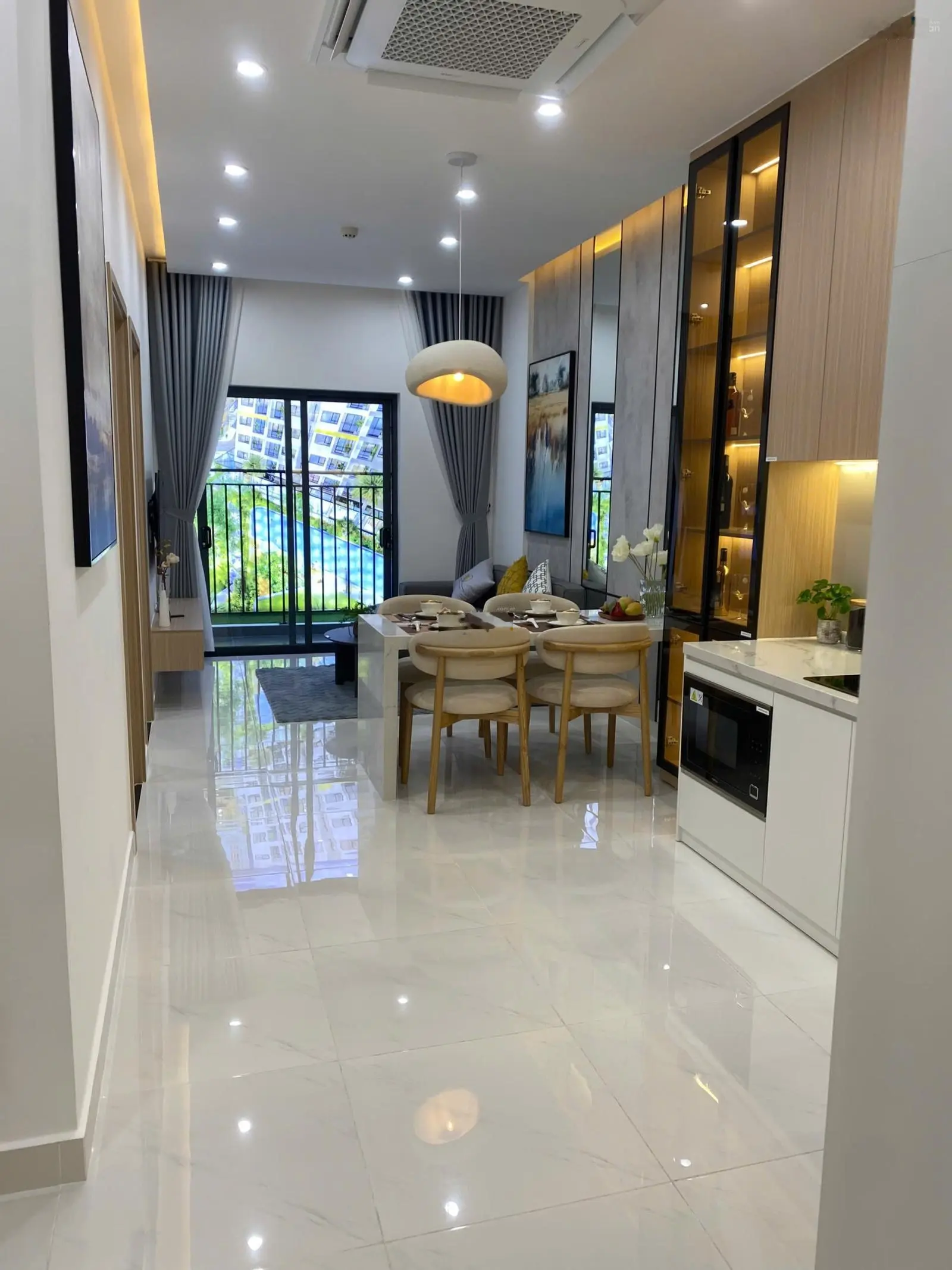 Căn hộ Destino Centro sở hữu căn hộ 2PN liền kề chợ Bình Chánh - mặt tiền QL1A - 090591578