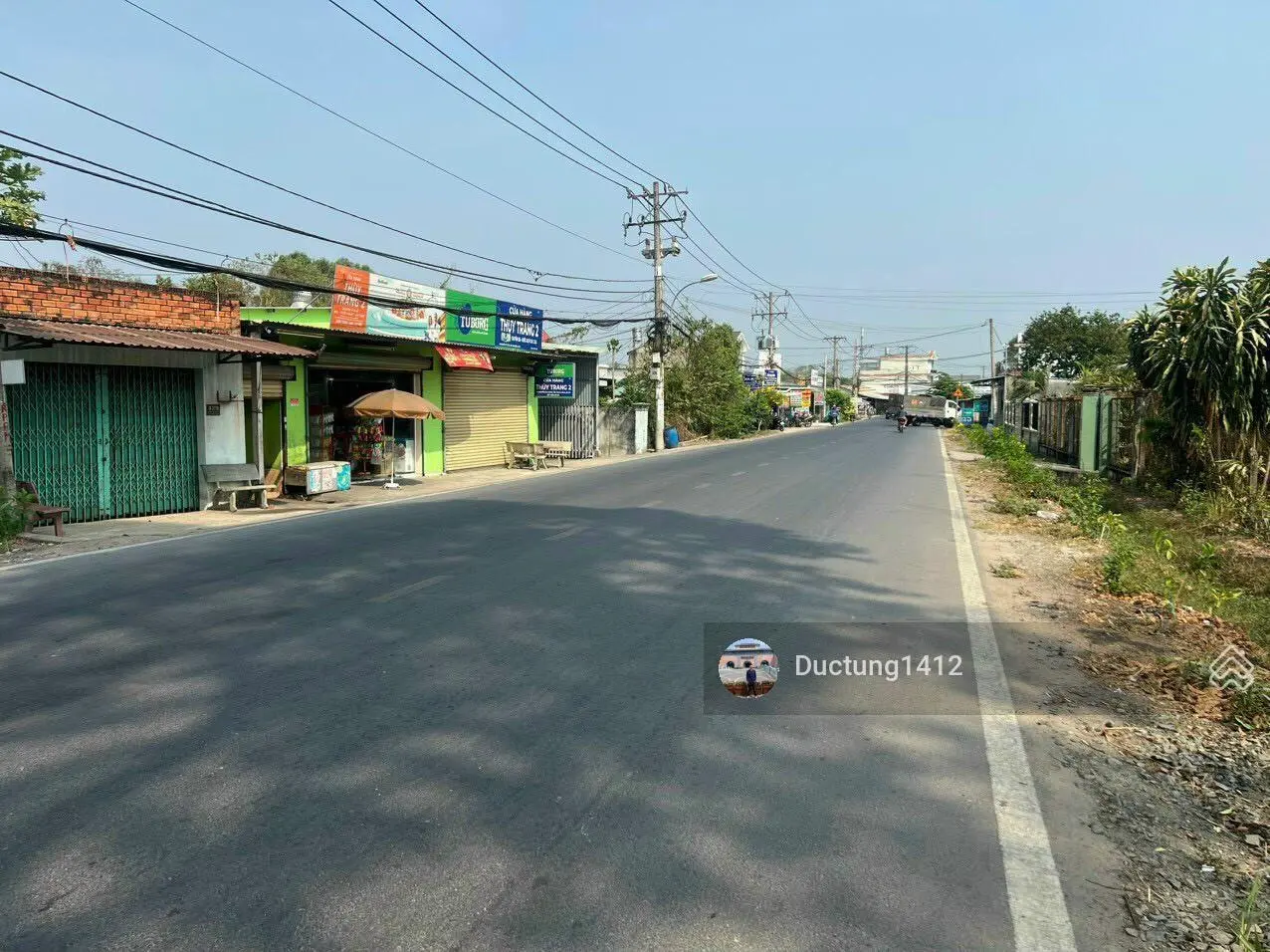Đất đẹp: 6x20=121m2 có 80m2 thổ cư, đường Nguyễn Kim Cương, Tân Thạnh Đông, sổ riêng, 1.4 tỷ