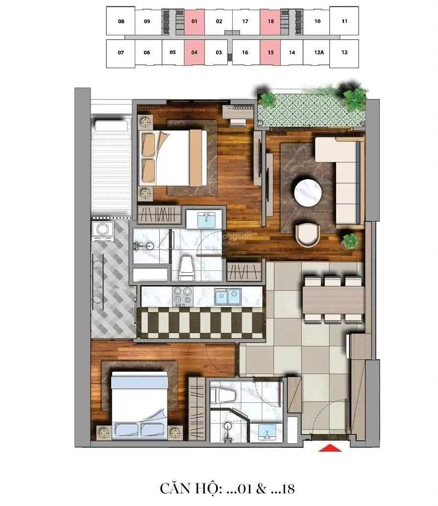 Quỹ căn trực tiếp CĐT Viha Lecia Nguyễn Tuân bán lại, giá tốt nhất thị trường