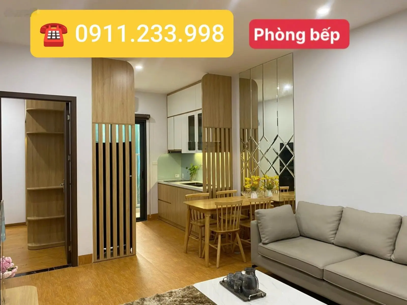 Bán căn hộ 58m2, 2PN + 2 logia+ 2wc