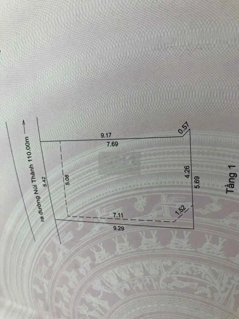 Núi thành vị trí đẹp nhất