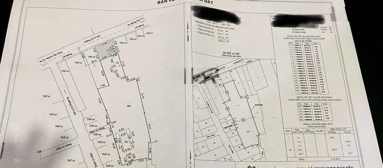 Cần bán 1500m2 đất (gần 1000m2 thổ cư) MT Gò Ô Môi, Phú Thuận, Q7. Giá: 140 tỷ TL, LH: 0966 733 ***