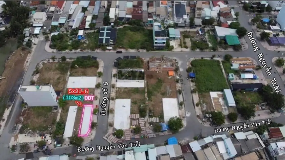 Đất nằm ngay trung tâm chợ đêm Thắng Lợi