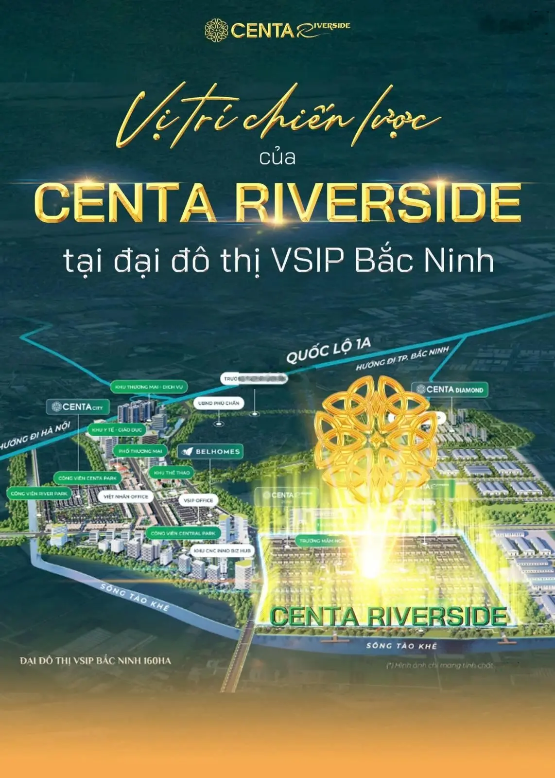 Biệt thự giá gốc cđt kết nối trực tiếp cao tốc sân bay Gia Bình Hà Nội