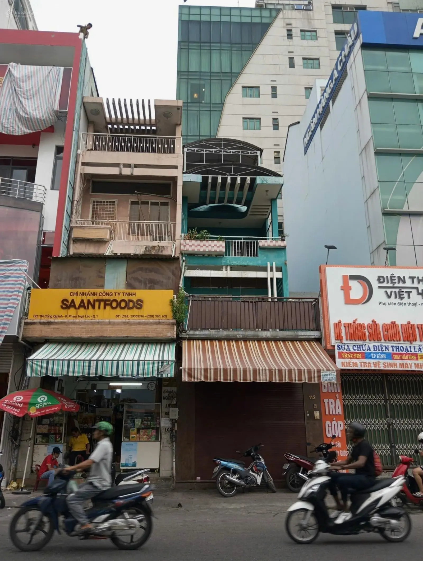 Bán nhà mặt tiền 110 - 112 Cống Quỳnh, P, Phạm Ngũ Lão Quận 1. DT: 8,2x20m CTXD 1 hầm 8 lầu 70 tỷ