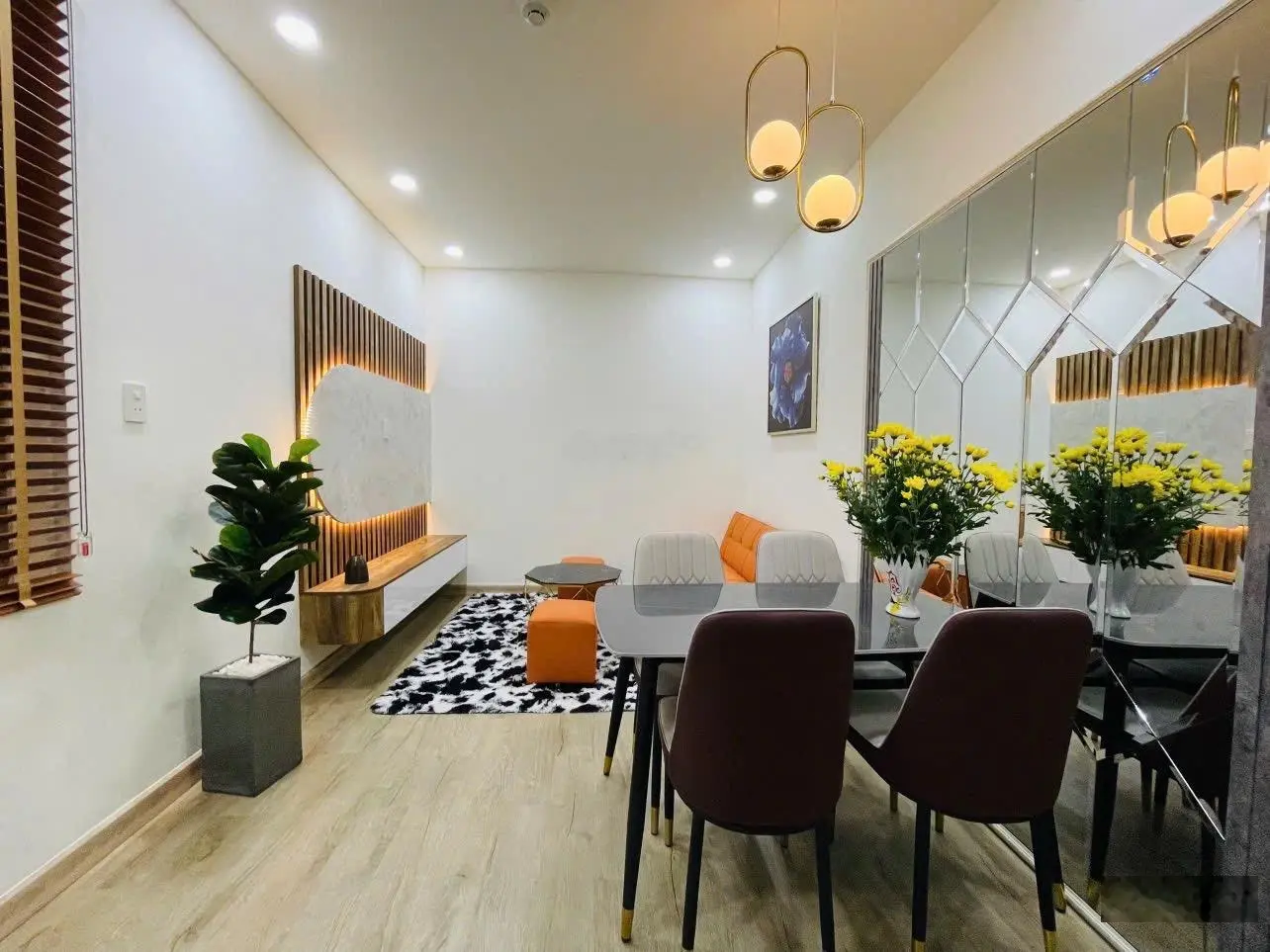 Bán căn hộ CT1 khu đô thị Vĩnh Điềm Trung Nha Trang, nội thất mới 100% đẹp lung linh