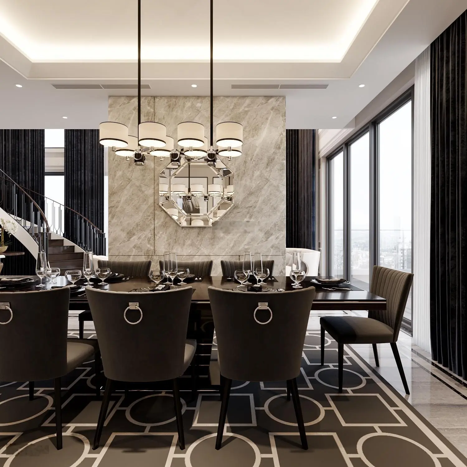 Vip! Bán penthouse dự án cao cấp Mỹ Đình Pearl DT: 286m2, 3PN+1+4VS, BC: ĐN, giá 32 tỷ (view hồ)