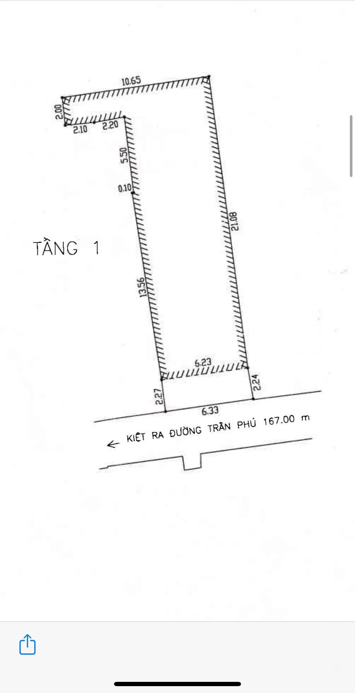 Toà căn hộ 6 tầng xây thô vị trí vip gần sông Hàn kiệt Trần Phú. Lh 0938 917 ***