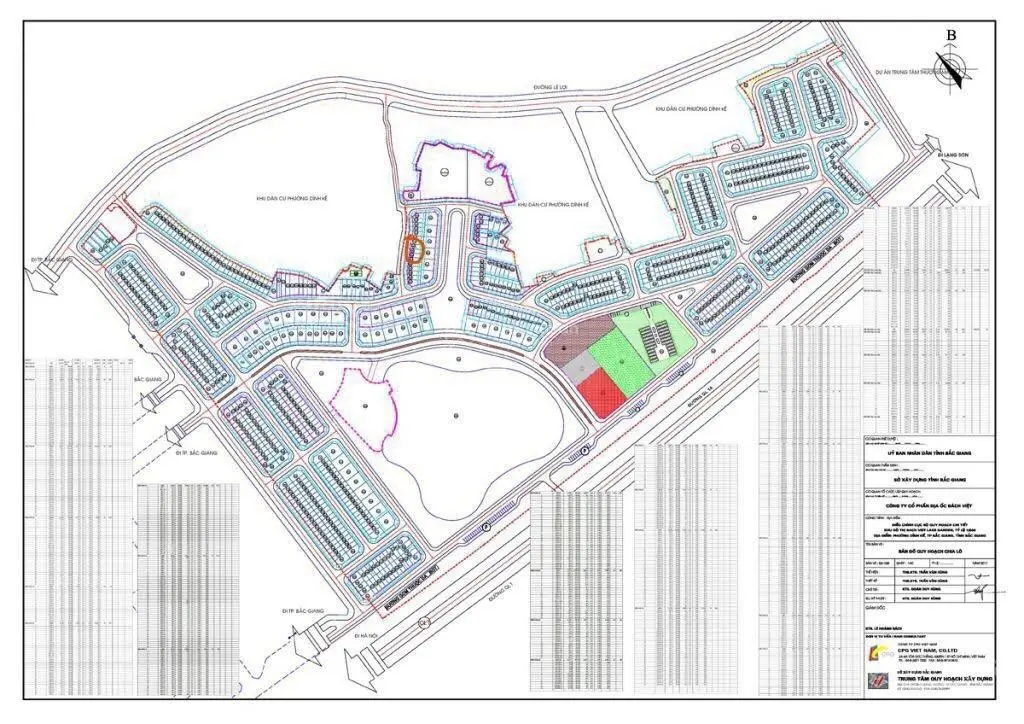 Bán lô đất 78,5 m2 tại khu đô thị Bách Việt Lake Garden TP Bắc Giang