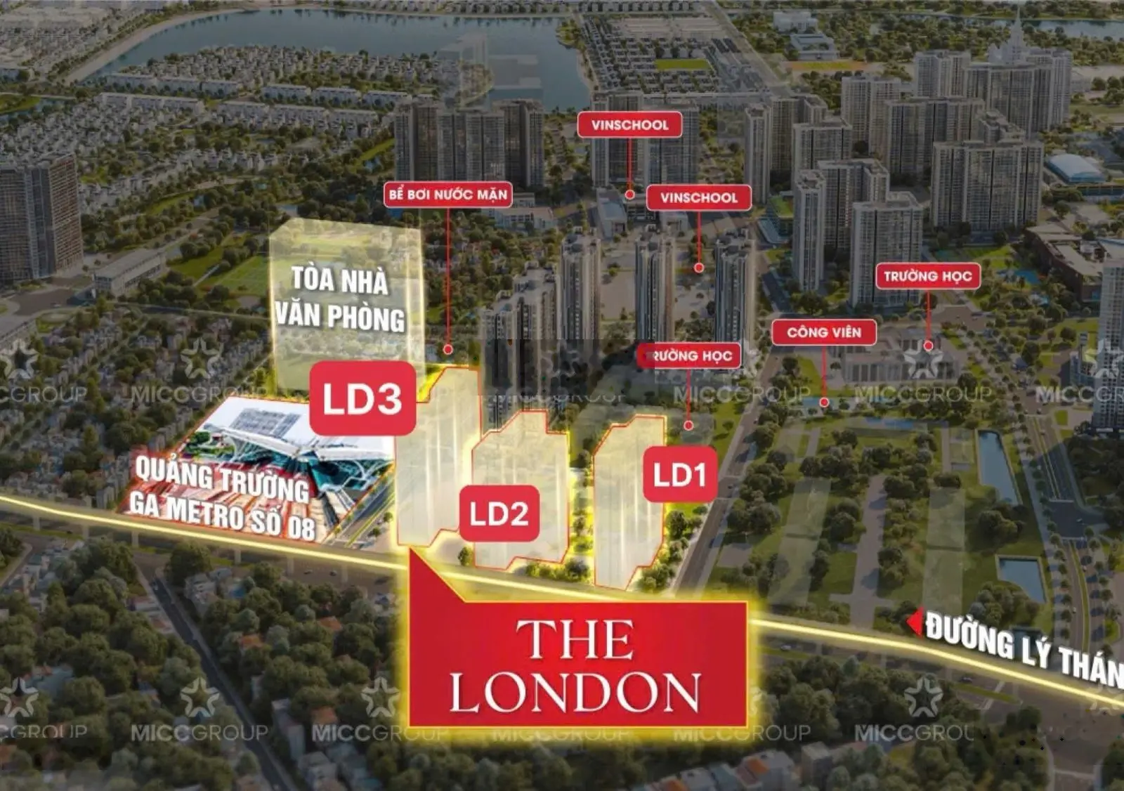 Chính thức nhận booking The London-Vinhomes Ocean Park-Đầu tư từ móng, CSBH 8 năm không lo lãi suất