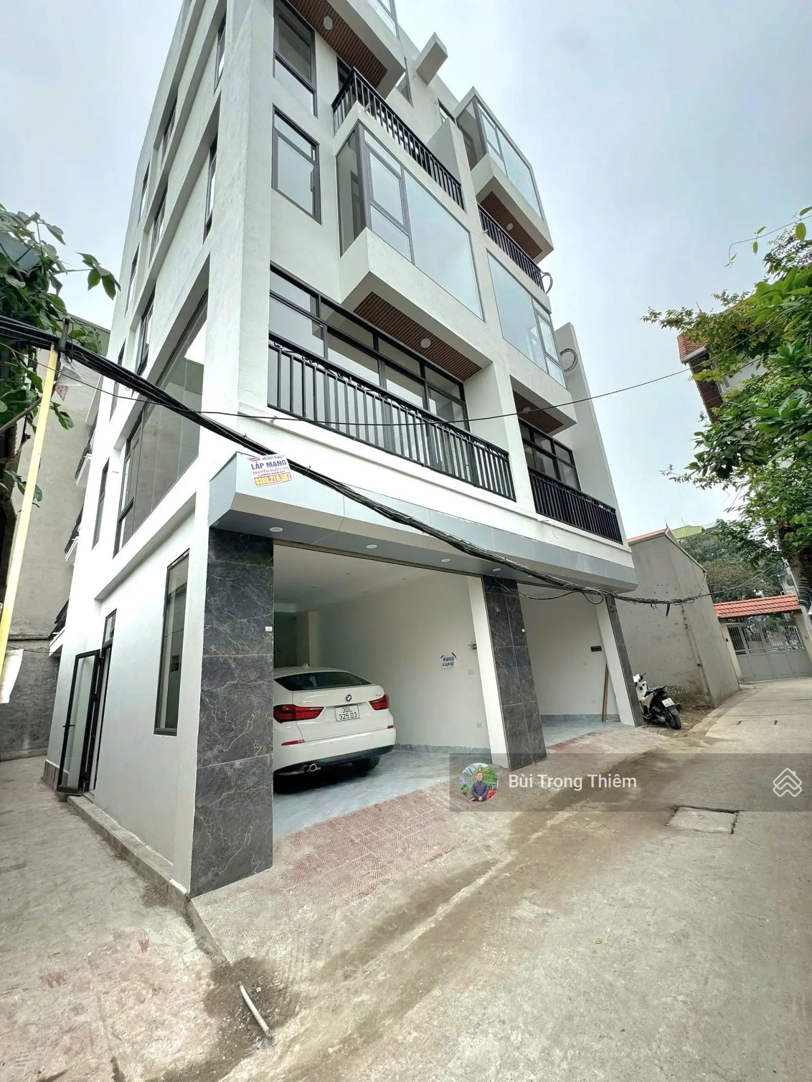 Siêu phẩm nhà phố 5 tầng thang máy 48m2 view cầu vĩnh tuy đường bát khối đối diện tttm aeon mall