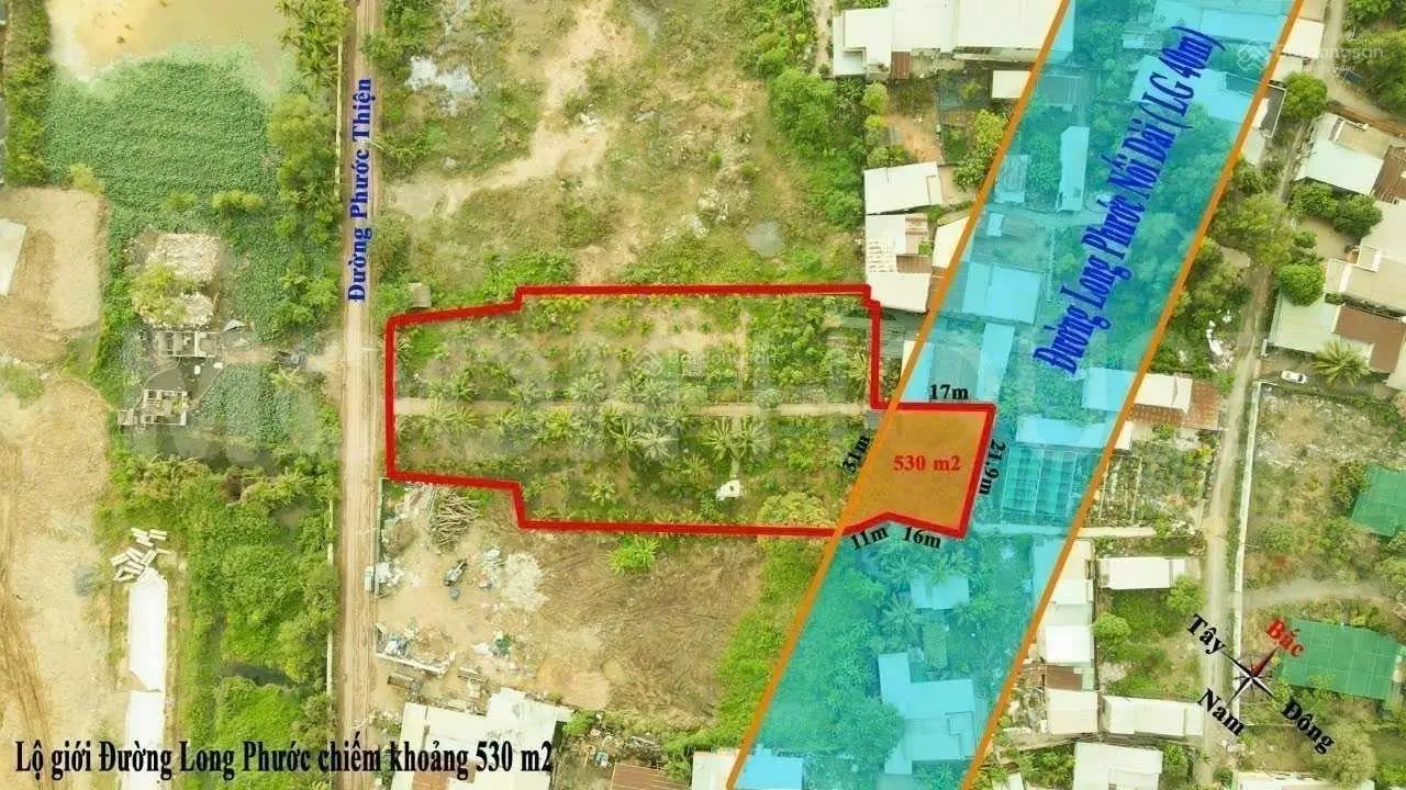 Vip! Bán gấp khuôn đất 4500m2 MT đường Phước Thiện, P. Long Bình, Quận 9 đối diện Vincity - 175tỷ