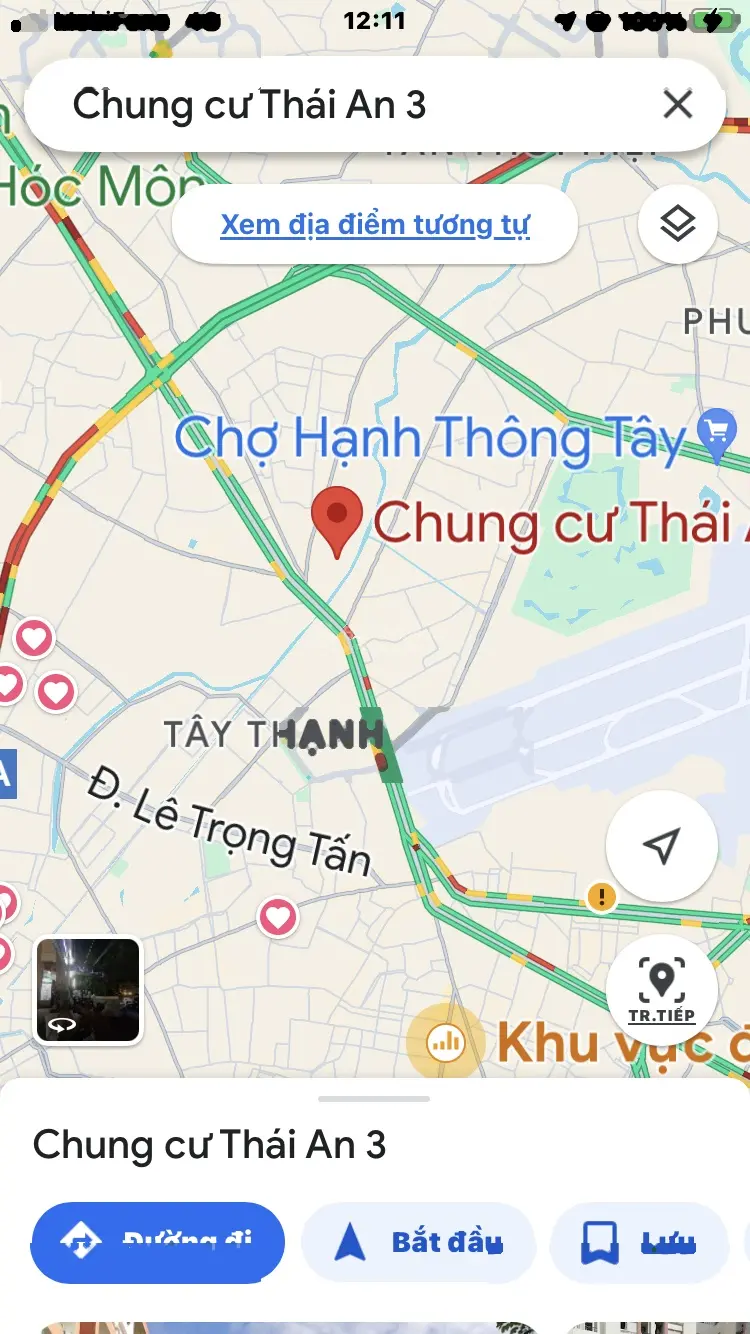 Bán CC Thái An 3, ngay cầu Tham Lương, DT 46m2, giá 1.2 tỷ
