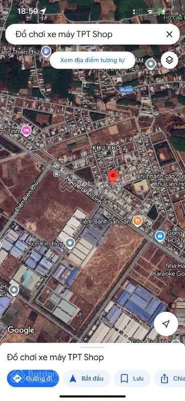 Cần bán gấp lô đất siêu đẹp ngay bên hông chợ nhỏ, đường nhựa 8m thông