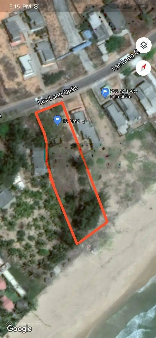 Chính chủ bán lô đất biển có 440m2 đất ở, giá siêu rẻ Lạc Long Quân, Tiến Thành, Phan Thiết