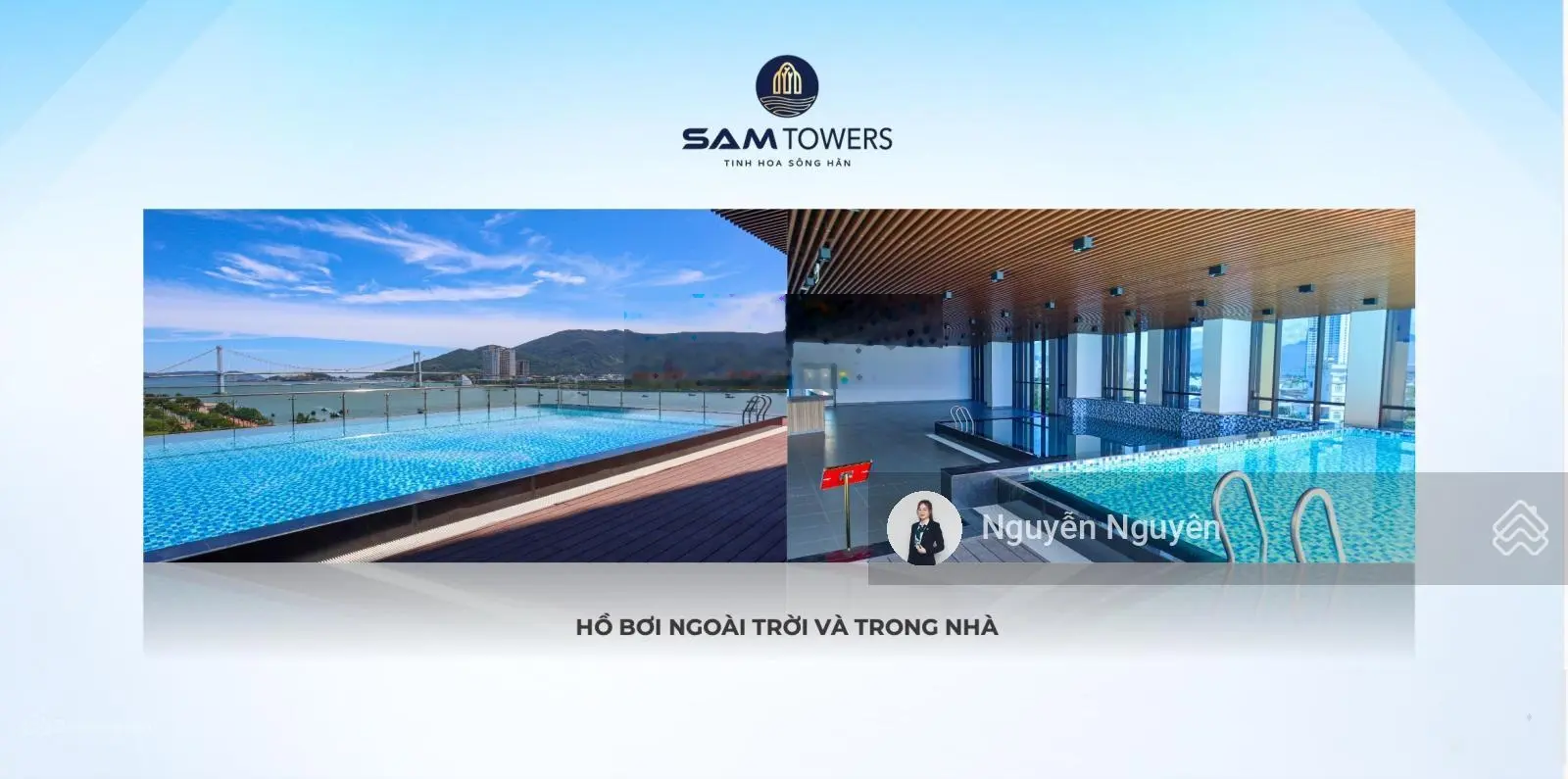 Căn hộ 2PN SAM Towers trực diện sông Hàn Đà Nẵng, cam kết lợi nhuận 300 triệu/năm + Ưu đãi T12/2024