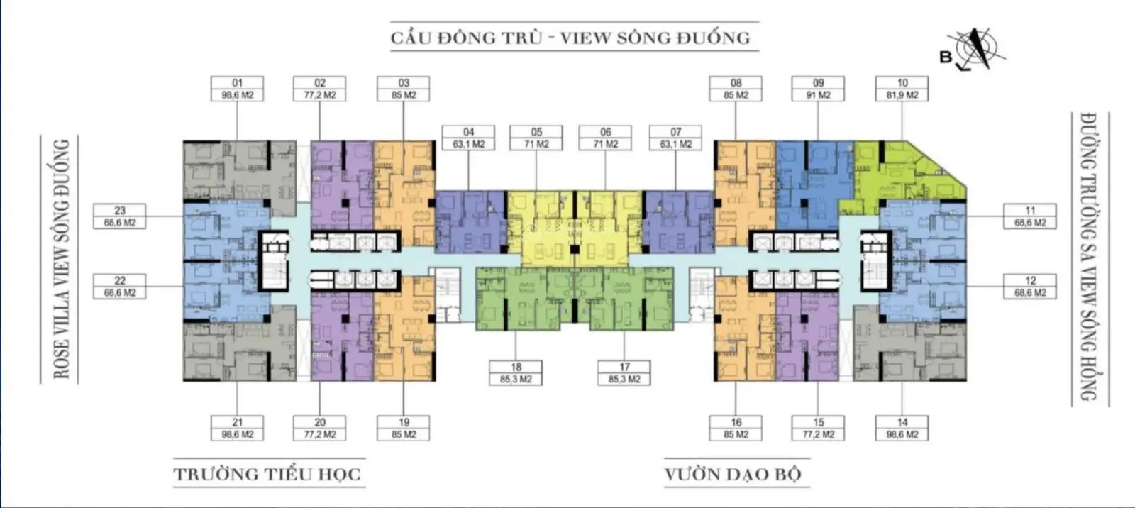 Quỹ căn 3N cuối cùng ra mắt , kí CĐT , sẵn bàn giao , ngay cạnh ông lớn Vin Cổ Loa .