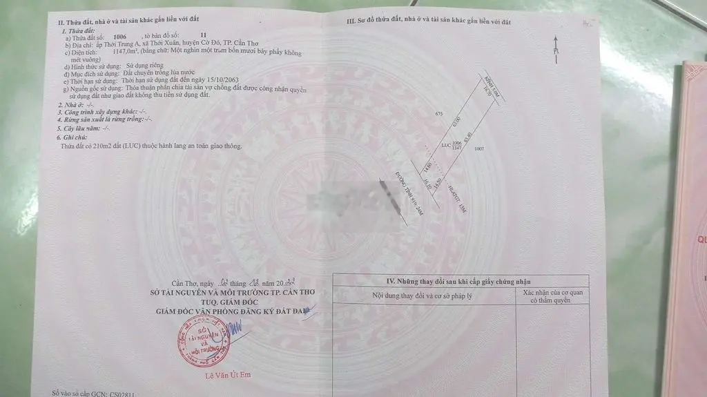 Chính chủ cần bán ĐT Chú Thuận: ***