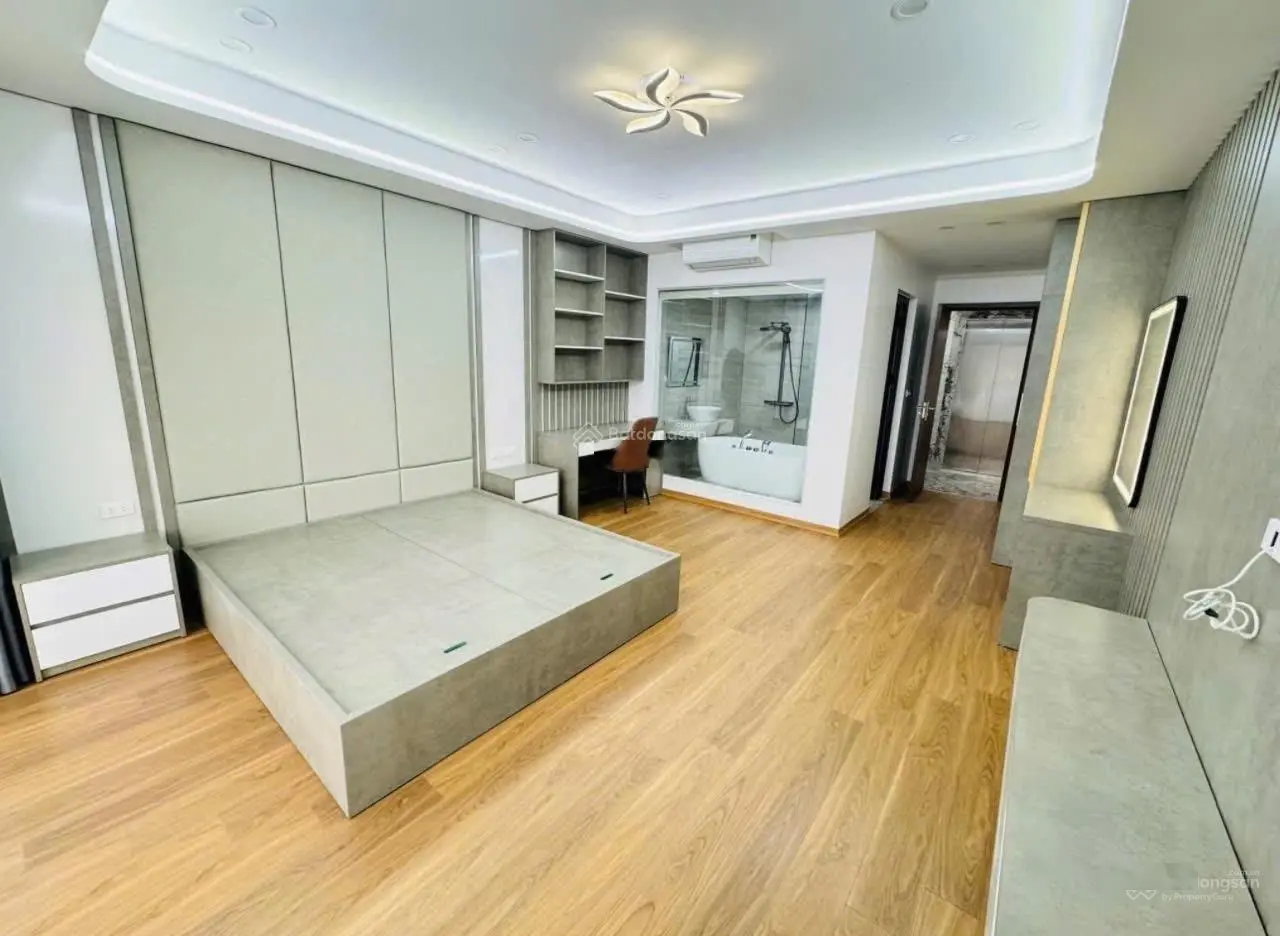 Phố trạm bán nhà mặt đường kinh doanh 7 tầng thang máy mới cứng DT 58m2, 16,8 tỷ : 0967784083