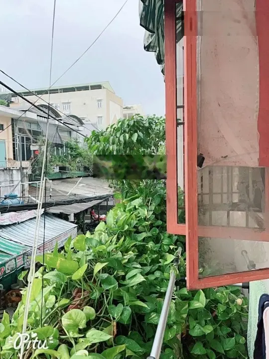 7,5 tỷ TL - Nhà mặt tiền 4 tầng nở hậu ngay chợ Bà Hoa Trần Mai Ninh P12 QTB - ô tô ngủ trong nhà