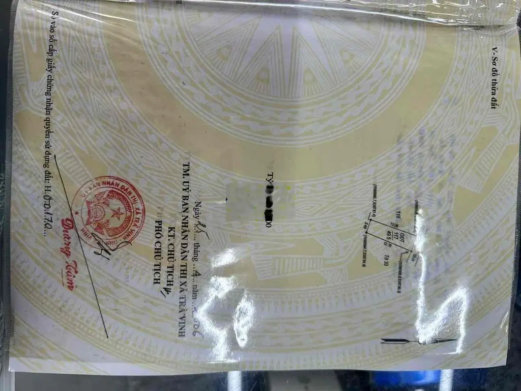 Bán nhà cấp 4 vị trí trung tâm TP Trà Vinh