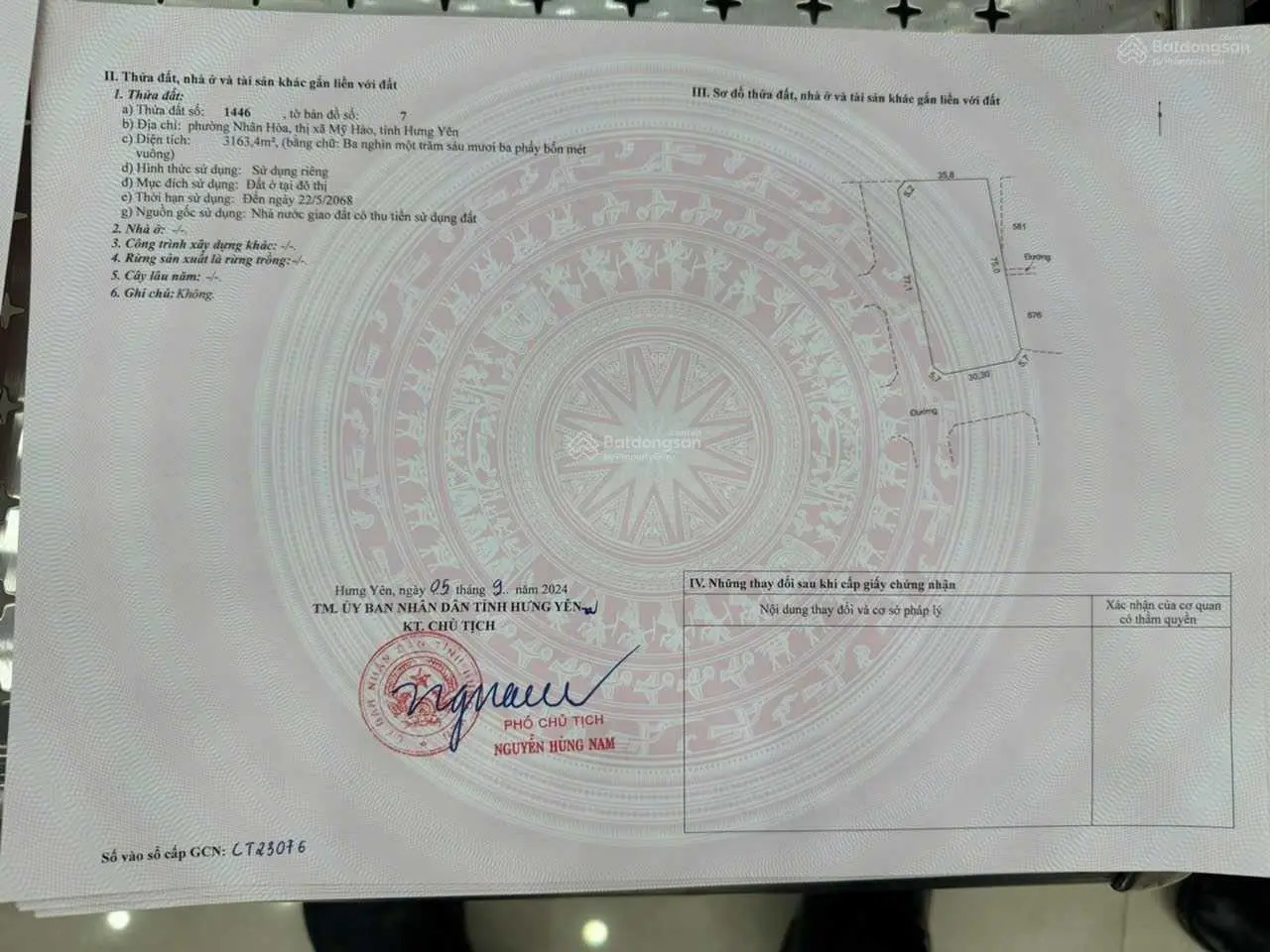 Liền kề Yên Sơn Nhân Hòa, Mỹ Hào Giá Gốc Chủ đầu tư