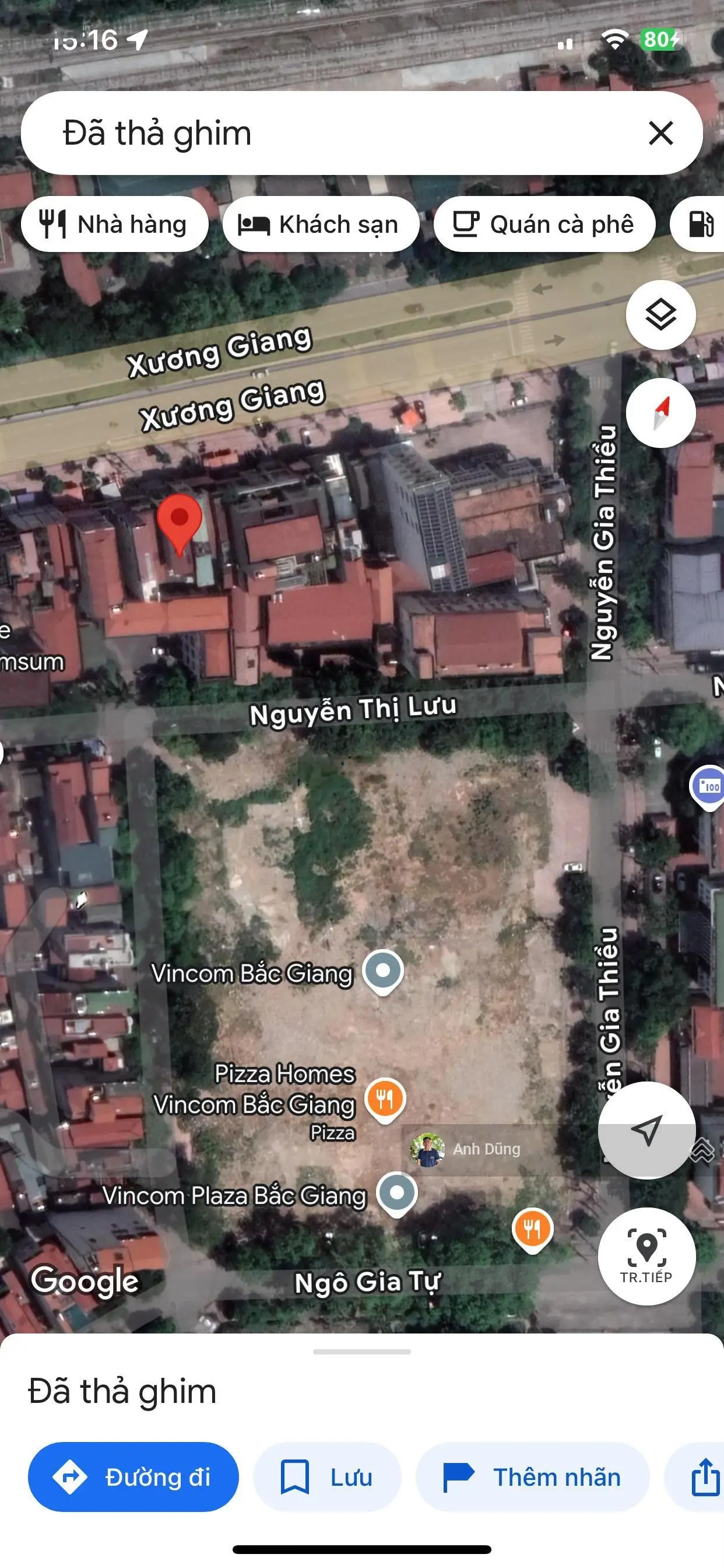 Bán nhà 4T mặt đường Xương Giang(79,4m2), gần Vincom Bắc Giang, giá tốt 9.5 tỷ, vị trí kinh doanh