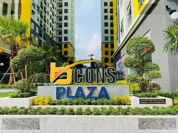 Chủ nhà cắt lỗ, bán giá sốc - 2PN2WC - Bcons Plaza - 57m2 - chỉ 1tỷ8 bao thuế phí, sổ hồng sẵn