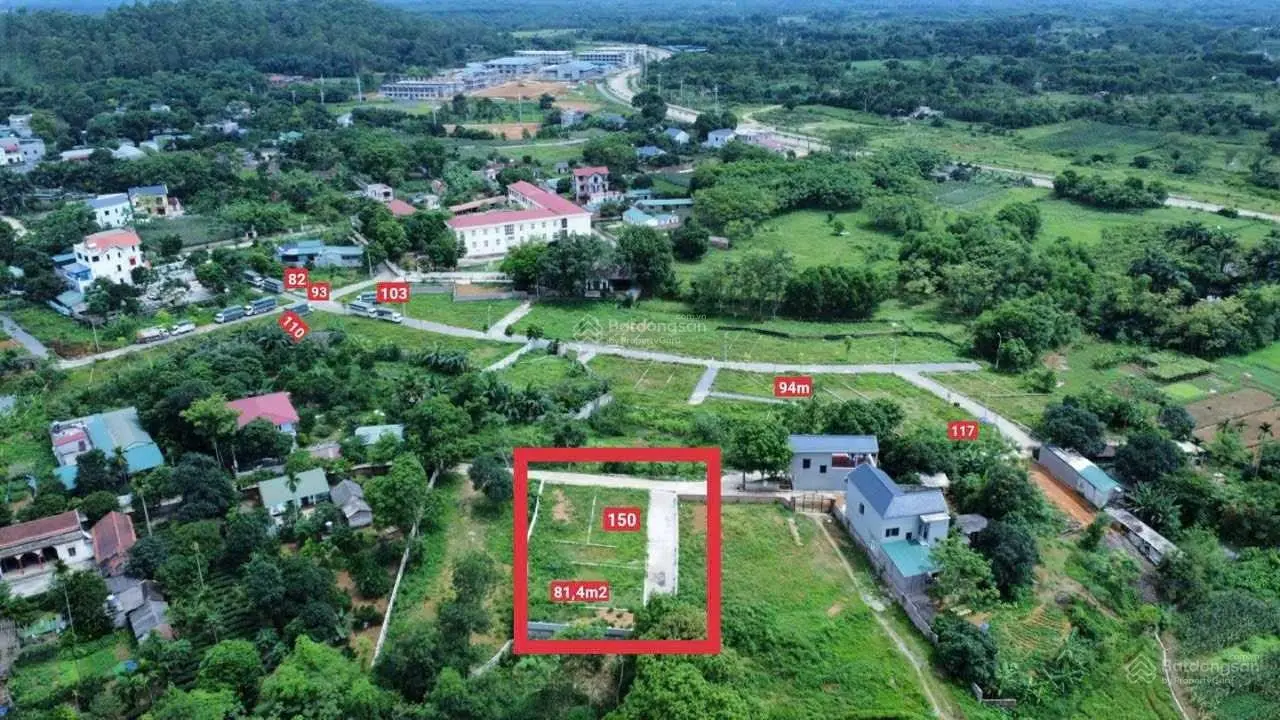Bán lô góc 150,6m2 tại thôn Miễu - Tiến Xuân