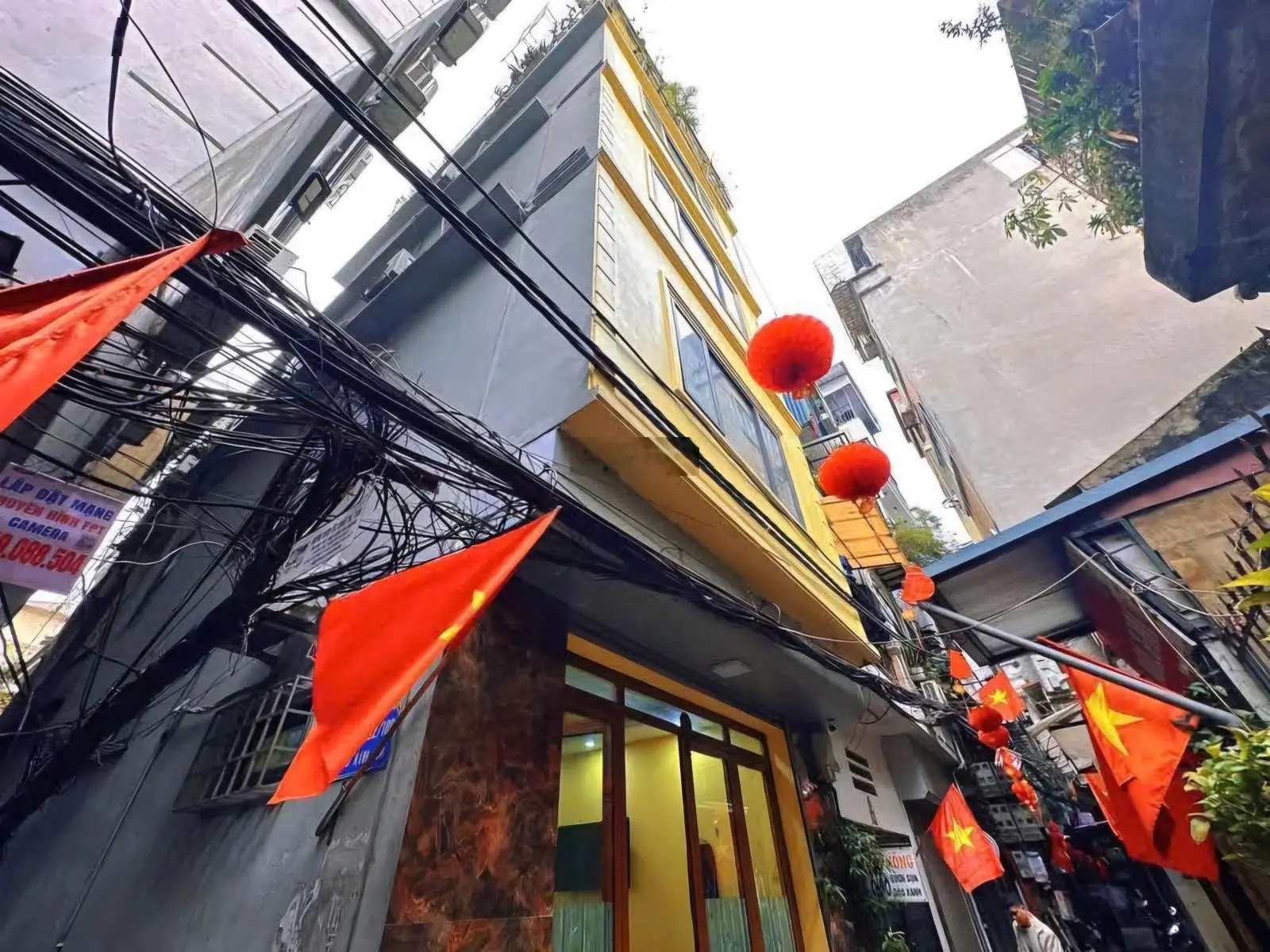 Siêu phẩm mặt ngõ thông kinh doanh tại Kim Mã, Ba Đình dt 43m2 x 6T - căn góc 2 mặt ngõ giá 10,5 tỷ