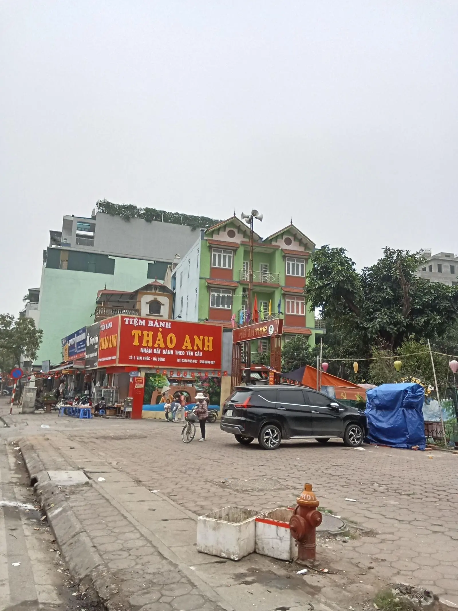 Hoa Hậu Vạn Phúc, Hà Đông, 48 m, 4 tầng giá 9.3 tỷ, Kinh doanh ôtô đỗ cửa.
